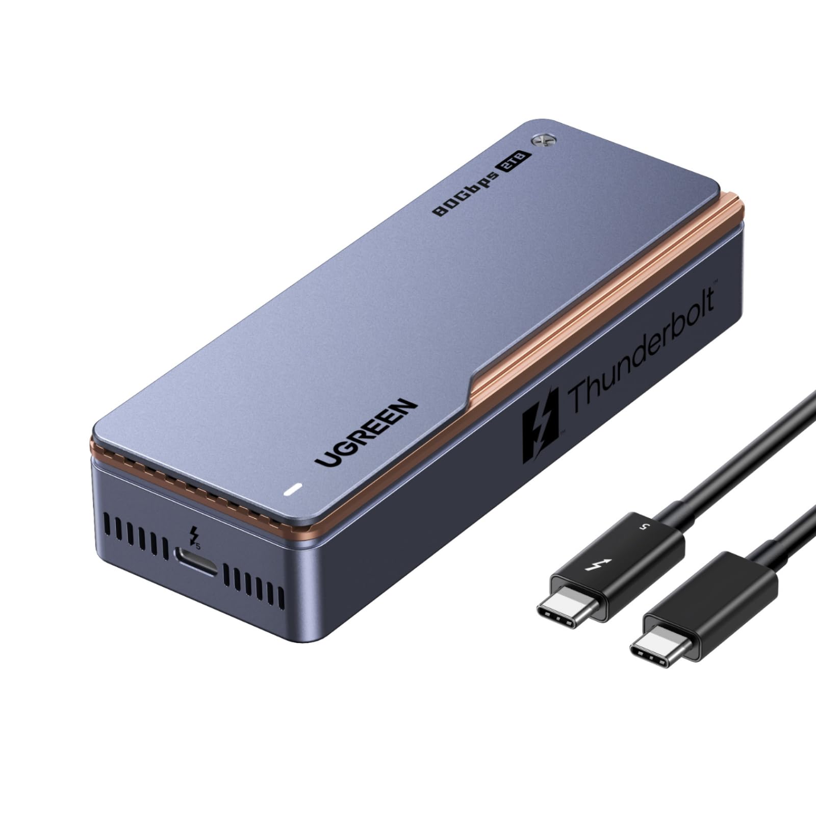Amazon | UGREEN SSD 外付け 2TB 80Gbps USB-C USB4規格 Type C搭載